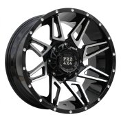 Alu kola Racing Line B1955, 20x10 6x139.7 ET, černá + leštění (zátěžová)
