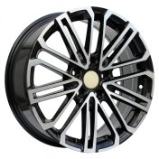 Alu kola Racing Line B1994, 17x7 5x114.3 ET45, černá + leštění