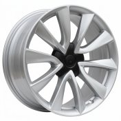 Alu kola Racing Line B2046, 19x8.5 5x114.3 ET40, stříbrná (zátěžová)
