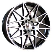 Alu kola Racing Line B5167, 19x8.5 5x120 ET34, černá + leštění