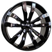 Alu kola Racing Line B5333, 20x9 5x112 ET33, černá lesklá (zátěžová)