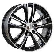 Alu kola Racing Line B5474, 18x7.5 5x112 ET46, černá + leštění