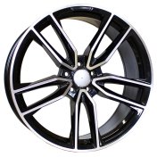 Alu kola Racing Line B5610, 21x11 5x112 ET42, černá + leštění