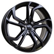 Alu kola Racing Line B5620, 17x7.5 5x112 ET45, černá matná