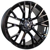 Alu kola Racing Line B5769, 21x10.5 5x112 ET43, černá lesklá (zátěžová)