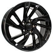 Alu kola Racing Line B5772, 16x7 5x100 ET42, černá lesklá