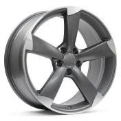 Alu kola Racing Line BK217, 18x8 5x112 ET45, saténová šedá