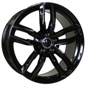 Alu kola Racing Line BK690, 18x8 5x112 ET45, černá lesklá