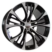 Alu kola Racing Line BK851, 21x11.5 5x120 ET38, černá + leštění (zátěžová)