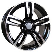 Alu kola Racing Line BK855, 19x8.5 5x120 ET34, černá + leštění