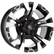 Alu kola Racing Line BK859, 15x8 5x114.3 ET-10, černá + leštění