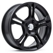 Alu kola Racing Line BK875, 16x6.5 4x100 ET44, černá matná