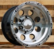 Alu kola Racing Line BY531, 15x10 6x139.7 ET-44, černá matná