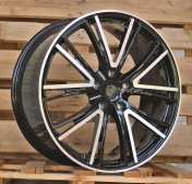 Alu kola Racing Line CQRGW1058, 21x9.5 5x130 ET61, černá + leštění (zátěžová)