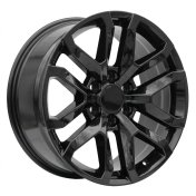 Alu kola Racing Line D1444, 22x9 6x139.7 ET24, saténová černá
