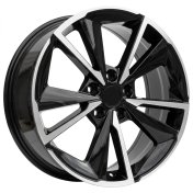 Alu kola Racing Line D1982, 18x7.5 5x114.3 ET45, černá + leštění