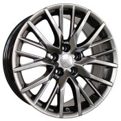Alu kola Racing Line F0133, 20x8 5x114.3 ET30, titanová metalíza