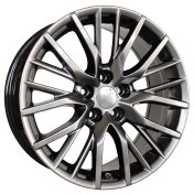 Alu kola Racing Line F0133, 20x8 5x114.3 ET30, černá metalíza