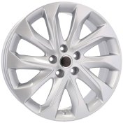 Alu kola Racing Line F0316, 19x7.5 5x115 ET46, stříbrná