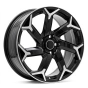 Alu kola Racing Line F3051, 18x8 5x114.3 ET40, černá + leštění