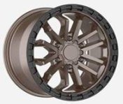 Alu kola Racing Line F3090, 18x8.5 6x139.7 ET35, saténová černá