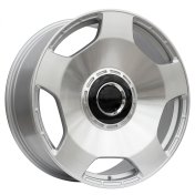 Alu kola Racing Line F5133, 22x10 5x130 ET36, stříbrná + leštění (zátěžová)