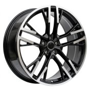 Alu kola Racing Line F726, 19x8.5 5x112 ET34, černá + leštění