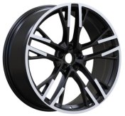 Alu kola Racing Line F726, 20x8.5 5x112 ET34, černá + leštění