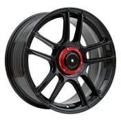 Alu kola Racing Line F7826, 17x7.5 10x100 ET40, černá lesklá