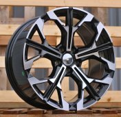 Alu kola Racing Line F9735, 19x9 5x112 ET35, černá + leštění
