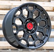 Alu kola Racing Line FA672, 20x9 6x139.7 ET12, černá matná (zátěžová)