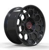 Alu kola Racing Line FA672, 20x9 6x139.7 ET12, černá matná (zátěžová)
