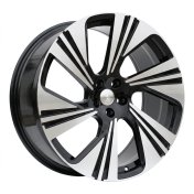 Alu kola Racing Line FB007, 21x9.5 5x112 ET36, černá + leštění