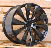 Alu kola Racing Line FB0545, 22x9.5 5x130 ET55, černá lesklá (zátěžová)