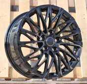 Alu kola Racing Line FBX048, 17x7 5x114.3 ET43, černá lesklá