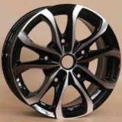 Alu kola Racing Line FBX079, 16x6.5 5x160 ET56, černá + leštění