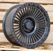 Alu kola Racing Line FBX086, 20x9 5x127 ET-10, černá matná