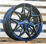 Alu kola Racing Line FBX114, 17x7 5x112 ET40, černá + leštění