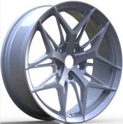 Alu kola Racing Line FBX114, 17x7 5x108 ET40, černá + leštění