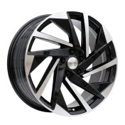 Alu kola Racing Line FBX170, 19x8 5x112 ET40, černá + leštění (zátěžová)