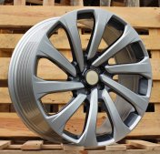 Alu kola Racing Line FBX191, 22x9.5 5x120 ET42.5, stříbrná + černá (zátěžová)