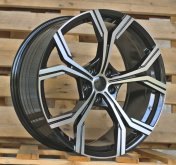 Alu kola Racing Line FBX201, 19x8.5 5x112 ET40, černá + leštění