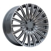 Alu kola Racing Line FBX210, 18x8 5x112 ET43, šedivá + leštění