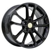 Alu kola Racing Line FBX232, 17x7.5 5x108 ET50, černá lesklá