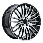 Alu kola Racing Line FBX244, 18x8.5 5x112 ET42, černá + leštění