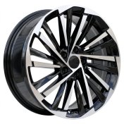Alu kola Racing Line FBX261, 17x7 5x112 ET40, černá + leštění