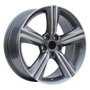 Alu kola Racing Line FBX361, 18x8 5x114.3 ET50, šedivá + leštění