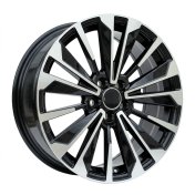 Alu kola Racing Line FBX374, 17x7.5 5x114.3 ET40, černá + leštění