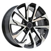 Alu kola Racing Line FBX416, 17x7.5 5x114.3 ET40, černá + leštění