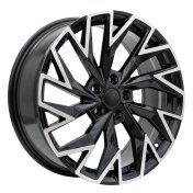 Alu kola Racing Line FBX423, 18x8 5x112 ET44, černá + leštění